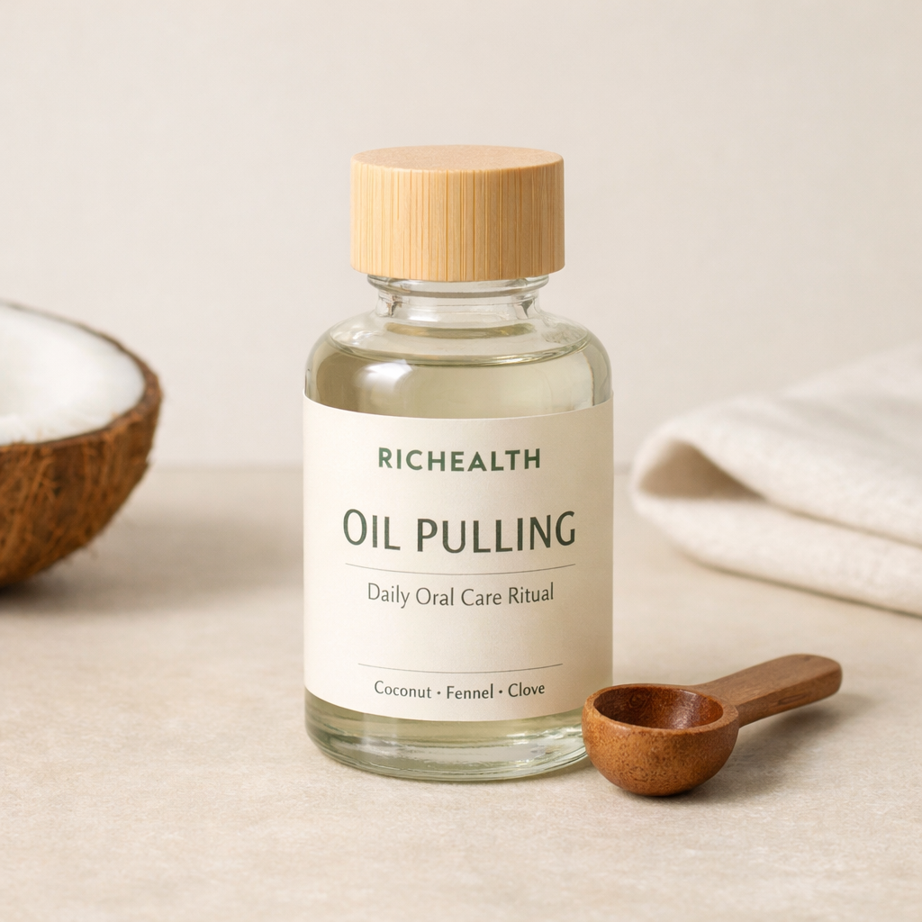 Richealth Oil Pulling Ritual Bottle